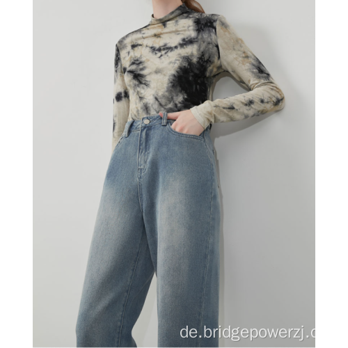 Sexy Frauen enge Jeans